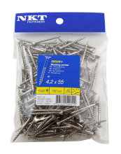 NKT Fasteners DECK+ terrasseskrue 4,2x55 mm 150 stk.